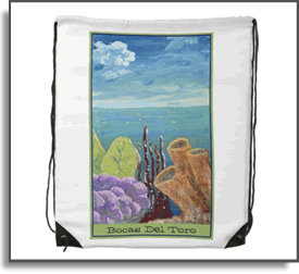 Underwater Garden - Island Art by Yotigo Bag